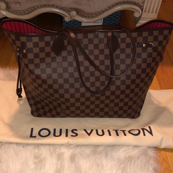 Louis Vuitton Handbags - LV NEVERFULL DAMIER EBENE